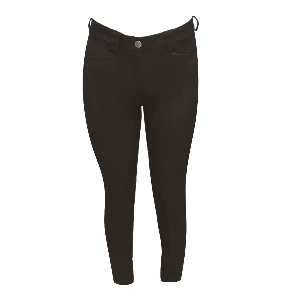 Kingsland Knee Patch rijbroek dames wit grip