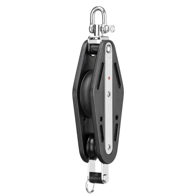 HS Sprenger vioolblok kogellager blok 12 mm 2-schijfs wartel