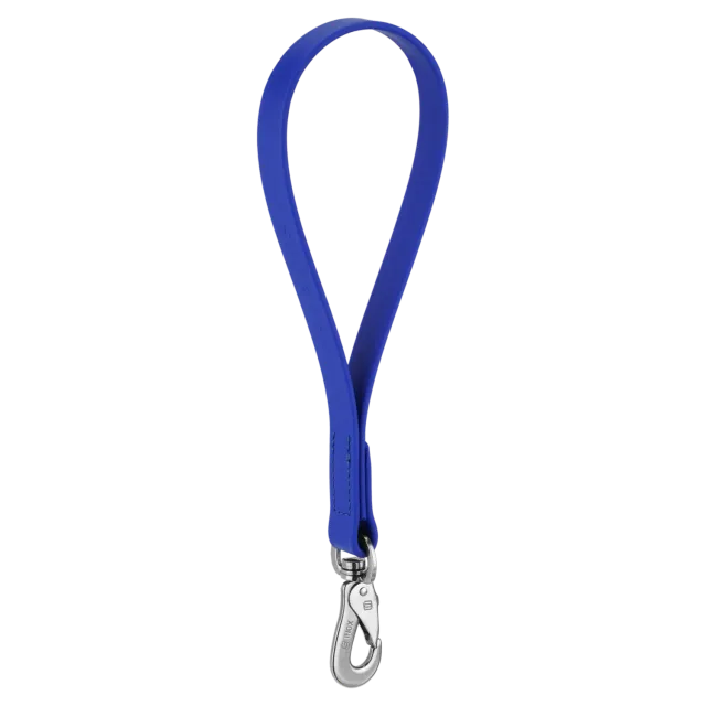 Herm Sprenger BioThane 59112 korte hondenriem 19 mm zwart