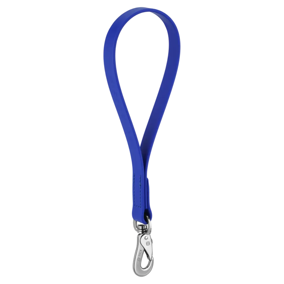 Herm Sprenger BioThane 59112 korte hondenriem 19 mm zwart
