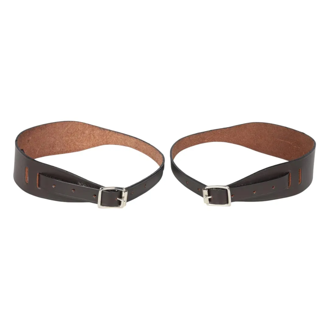 TuffRider Kinder Jodhpur Riempjes Bruin Elastisch