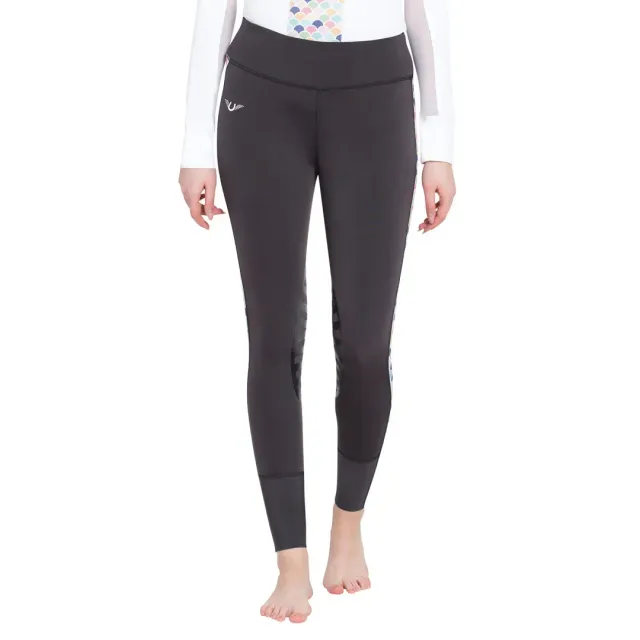 TuffRider Iris EquiCool rijtights Charcoal S