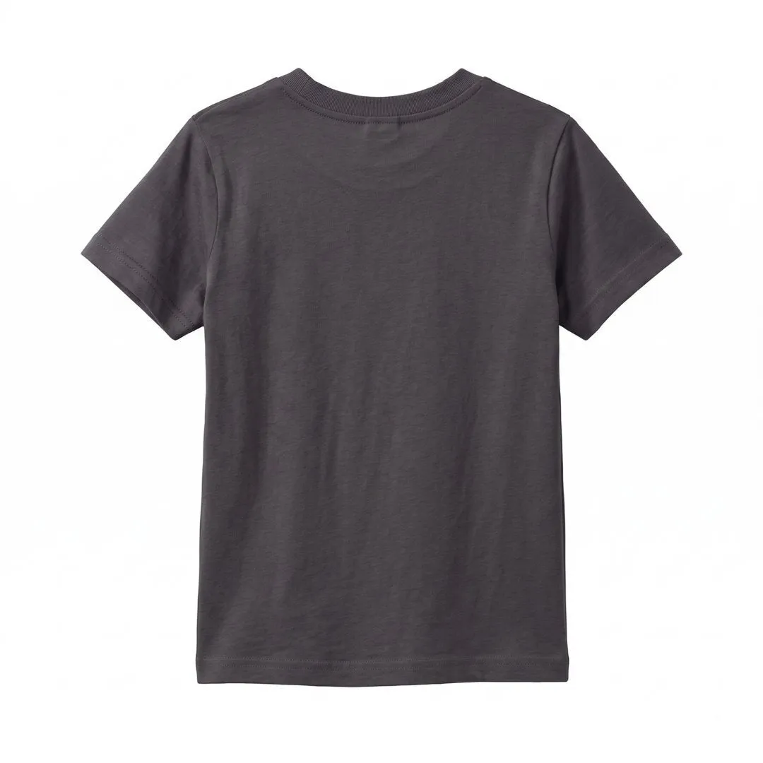 Dapplebay Get Over It t-shirt charcoal kids print