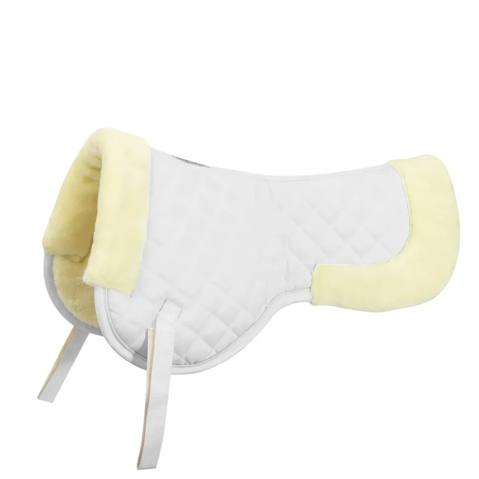 Equine Couture Hi Wither bontpad wit STD hoge schoft