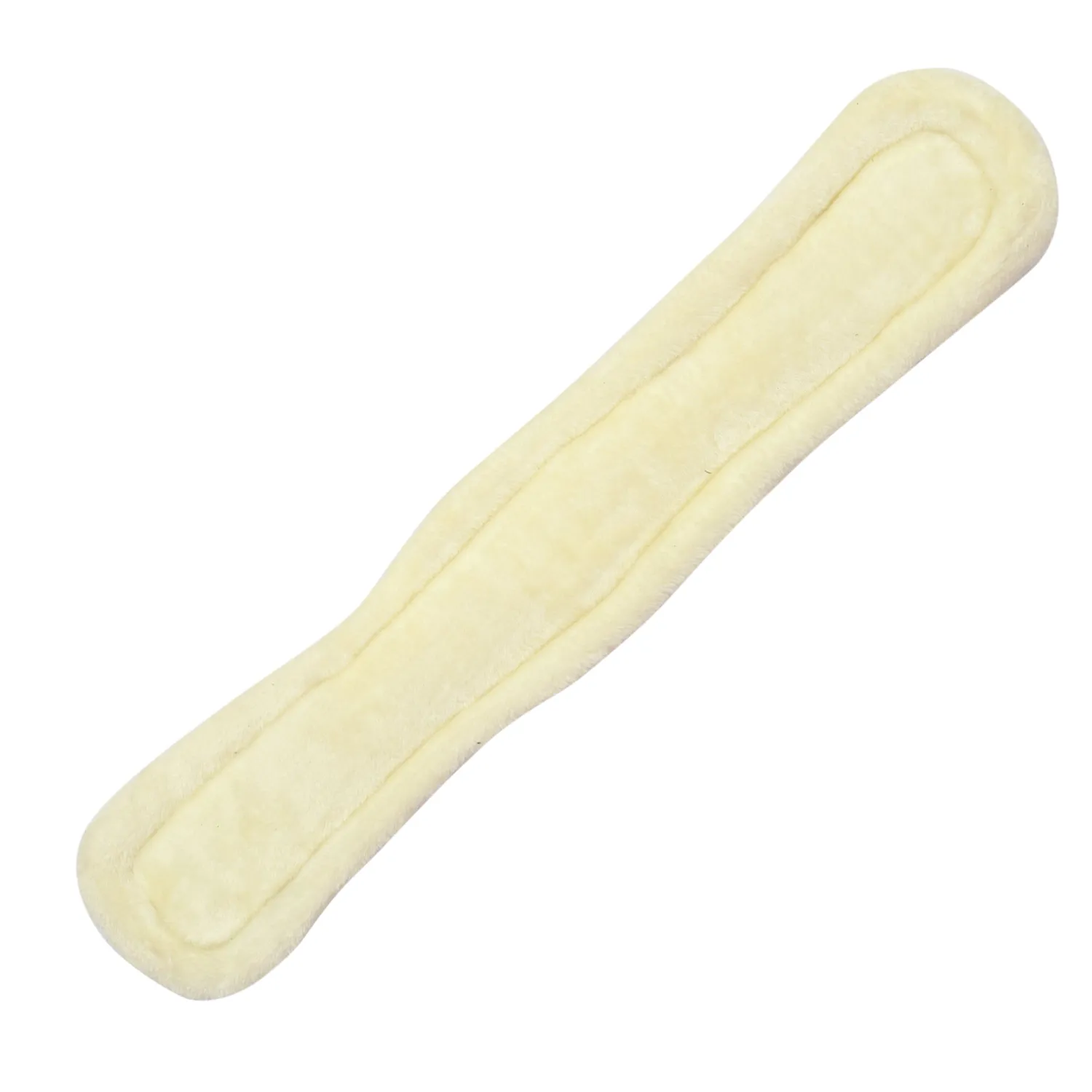 Lettia Clik Memory Foam dressuursingel zwart sherpa