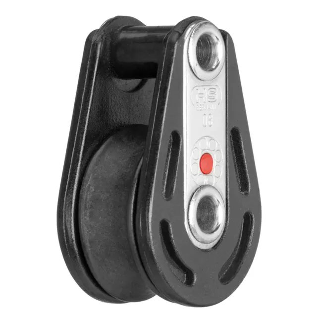 HS Sprenger Blok 8mm Kogelgelagerd Enkel Holle As