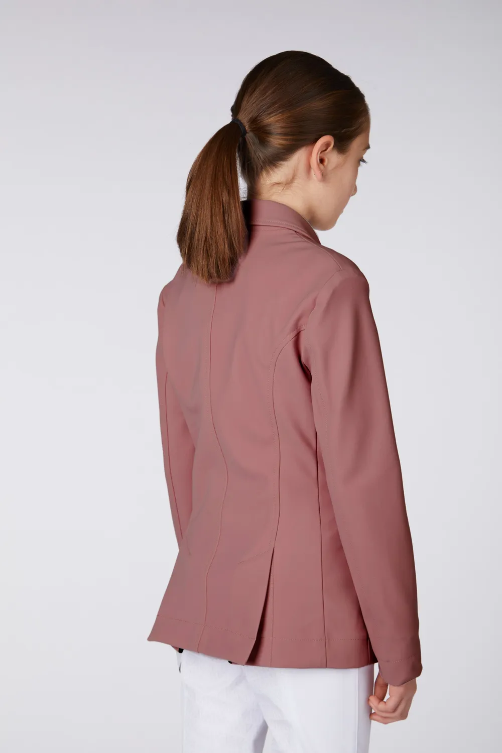 Vestrum Parma meisjes wedstrijdjas mauve zwart