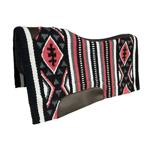 TuffRider Spire western zadelpad wol 34x36 rood