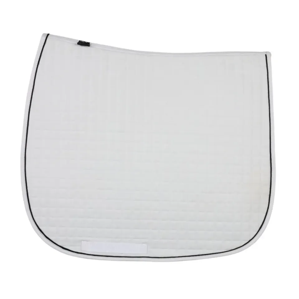 TuffRider Quilted Dressage Square dekje White/Black