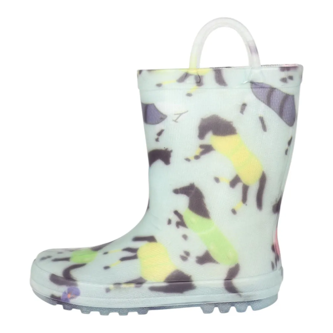 TuffRider BarnMule Pony Pals kinderlaars Blush Stampede waterdicht
