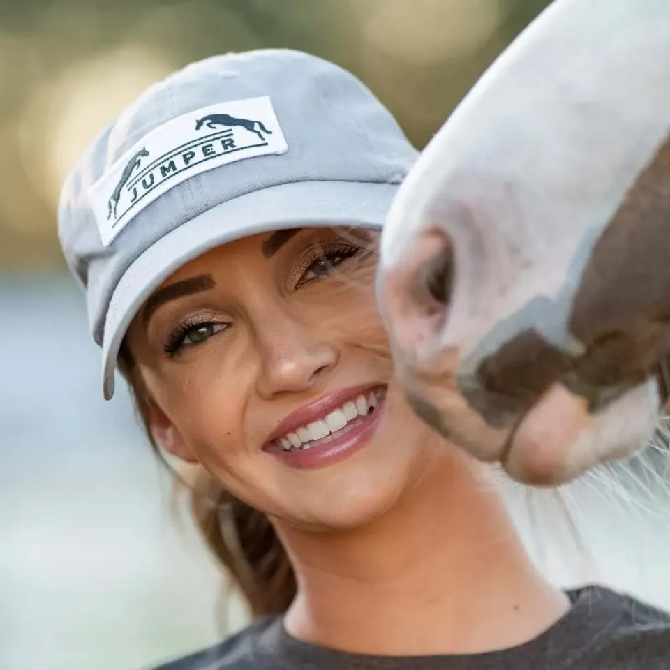 Dapplebay Jumper barn hat pet lichtgrijs one size