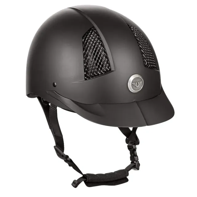 TuffRider Starter cap zwart geventileerd