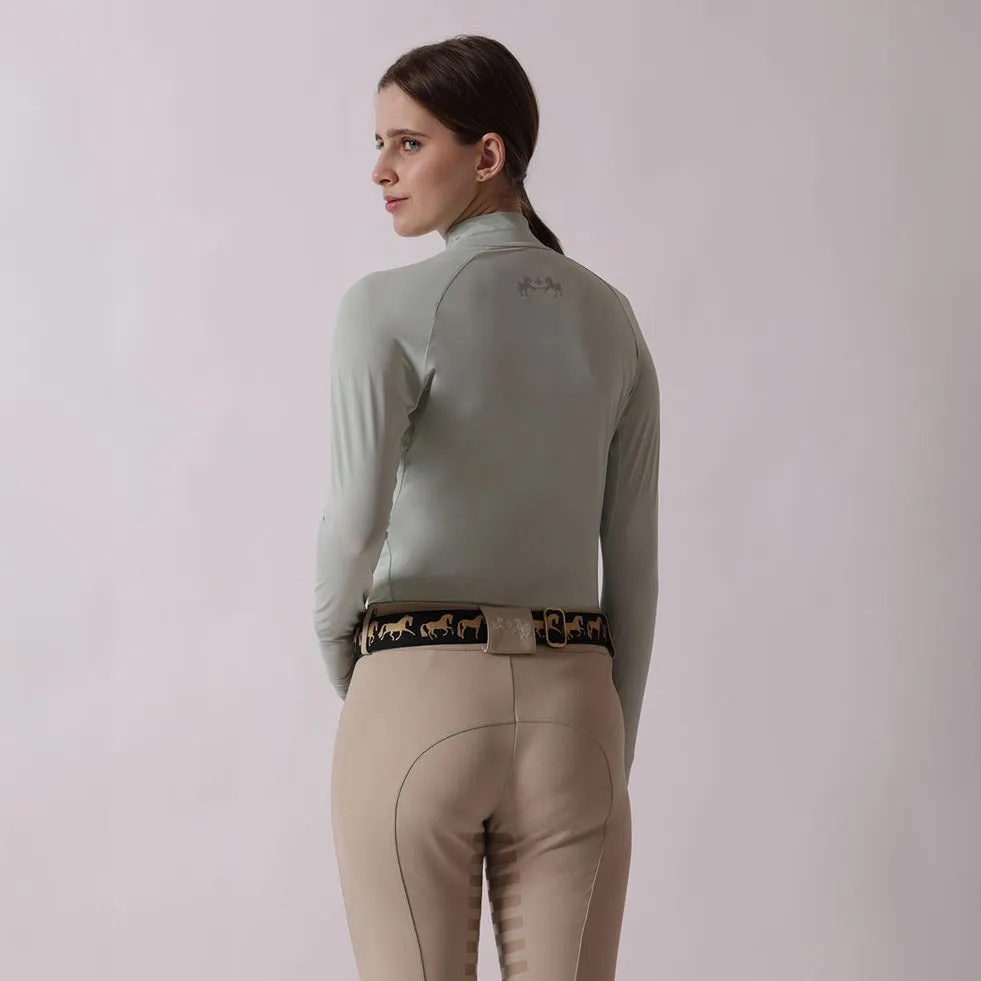 Equine Couture Surfside Icefil zonshirt UPF50 Tempest Blue