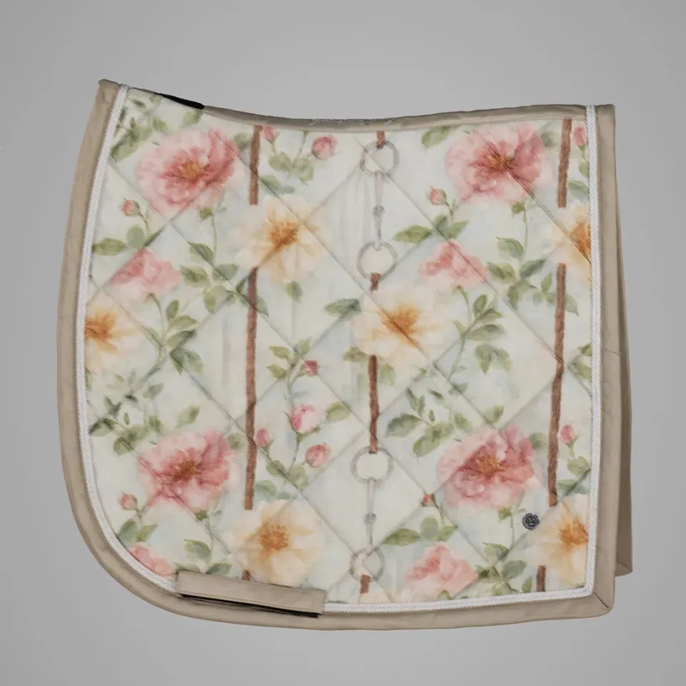 Dapplebay Vintage Floral dressuurdekje cob bloemen