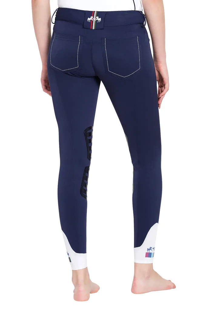 Equine Couture Darsy knee patch rijbroek wit