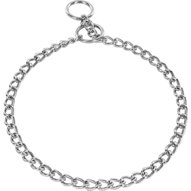 HS Sprenger Halsketting hond 2,5 mm ketting 50 cm chroom