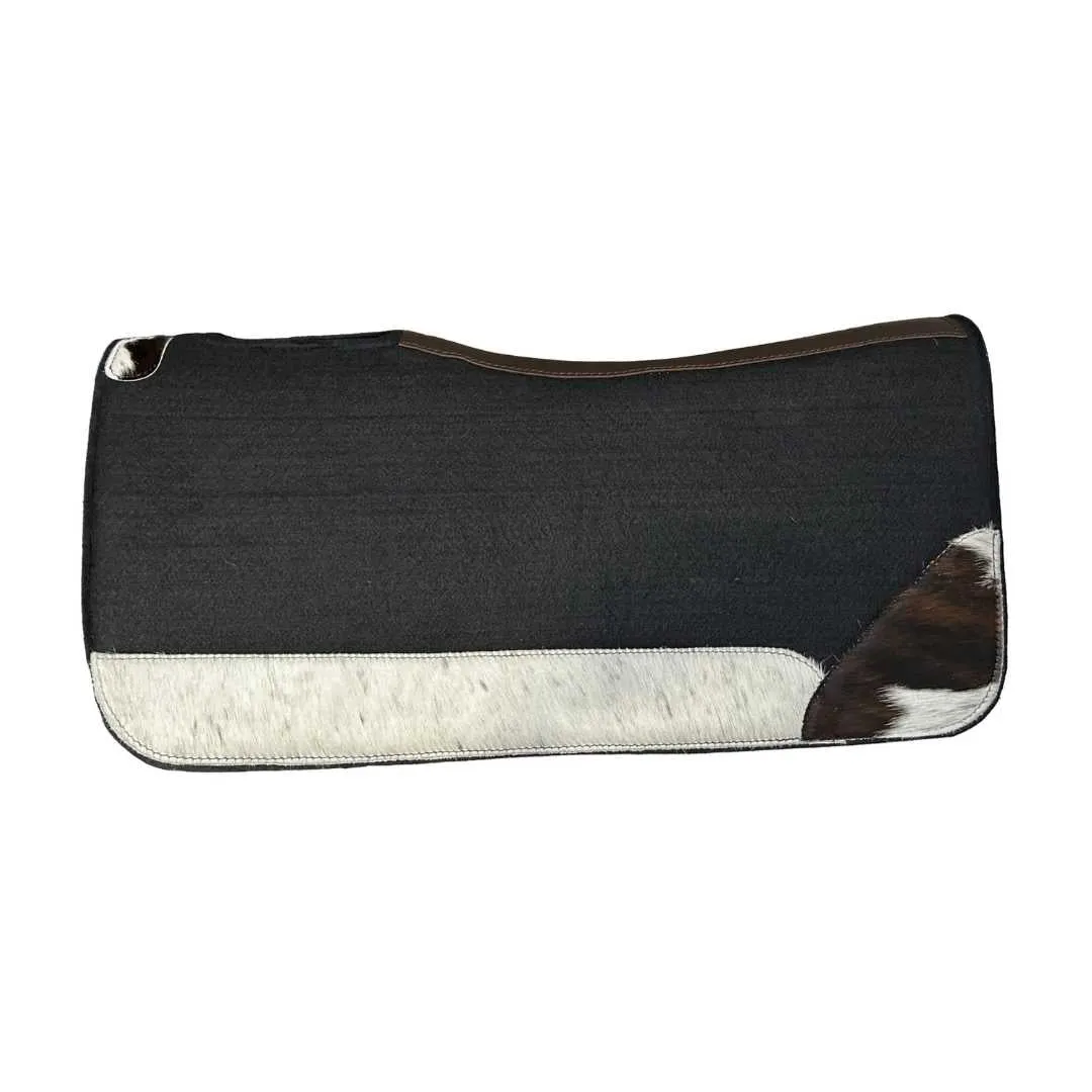 TuffRider Modulus western zadelpad zwart 32x32 vilt