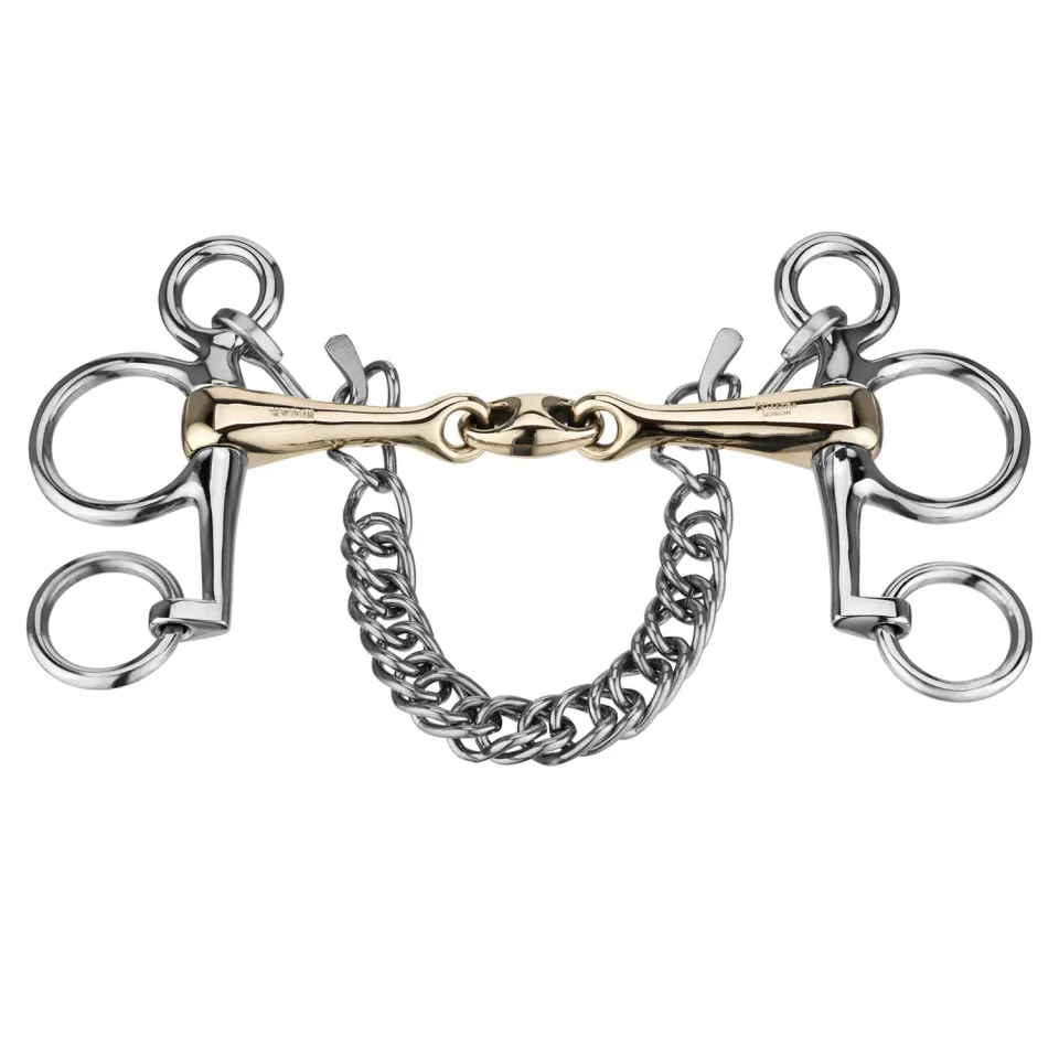 Herm Sprenger KK Ultra Pelham Bit Sensogan 16mm 125mm