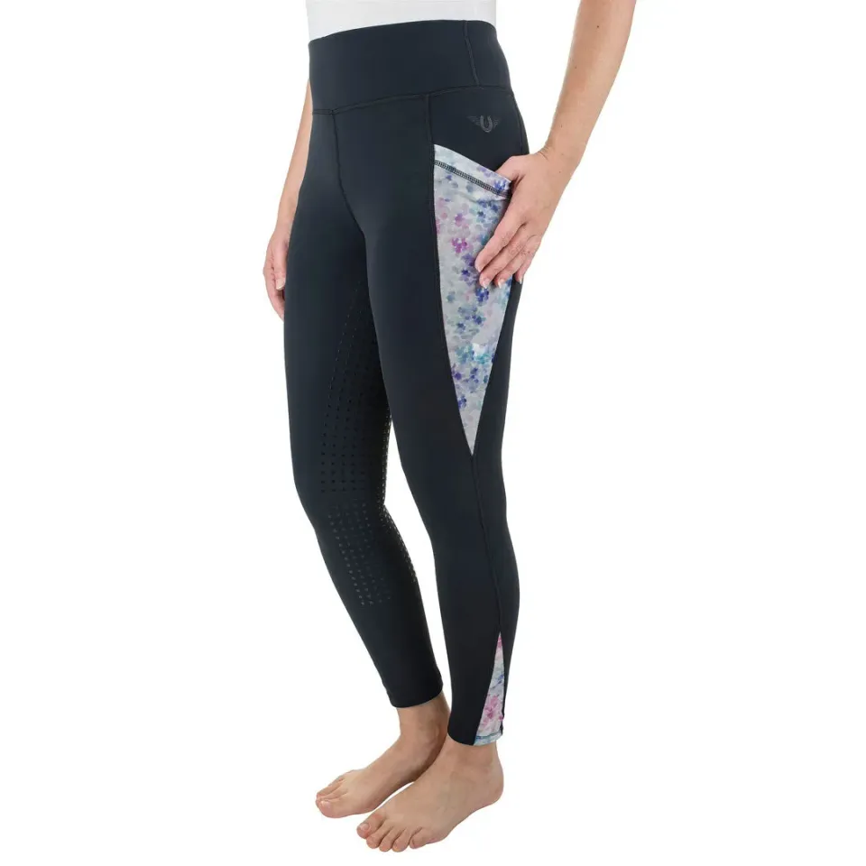 TuffRider Minerva 3 Season rijlegging full seat floral M print
