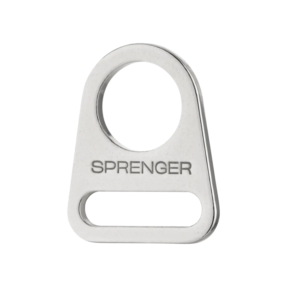 HS Sprenger D-Ring HS D-ring 27 mm roestvrij