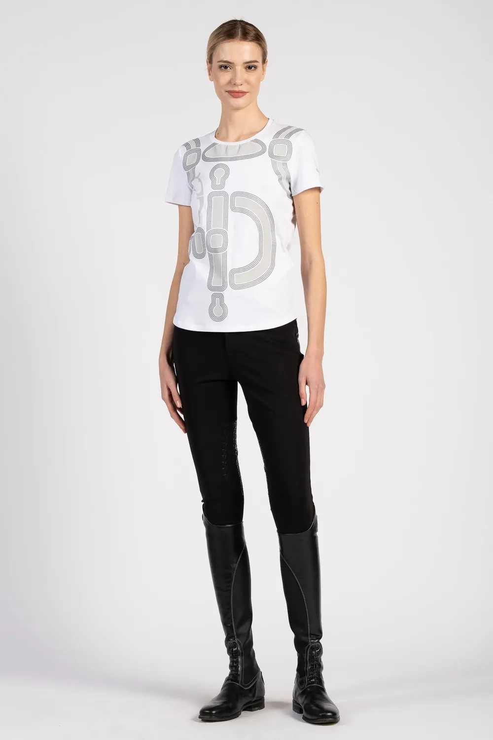 Vestrum Savannah T-shirt dames Optical white bitprint