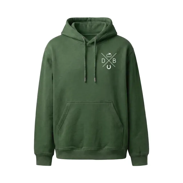 Dapplebay Palm Trees Horse Shows hoodie rosemary