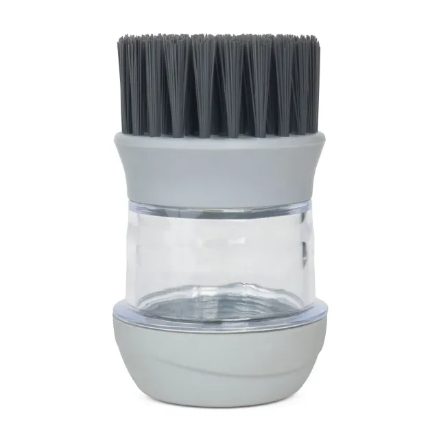 TuffRider Hoof Brush hoevenborstel grijs met zeepdispenser