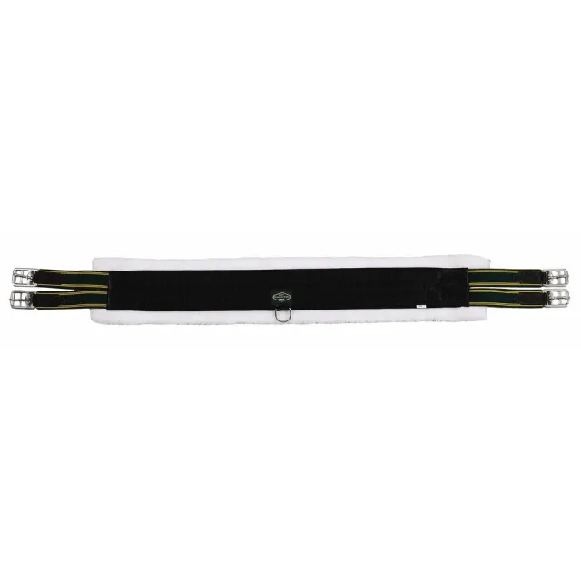 Henri de Rivel Synthetic Fleece singel zwart bont