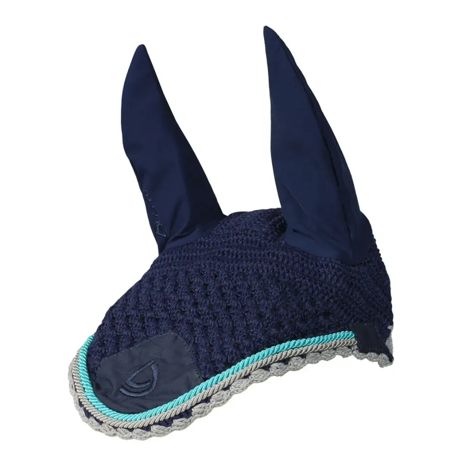 Lettia Honeycomb vliegenmuts navy STD paard