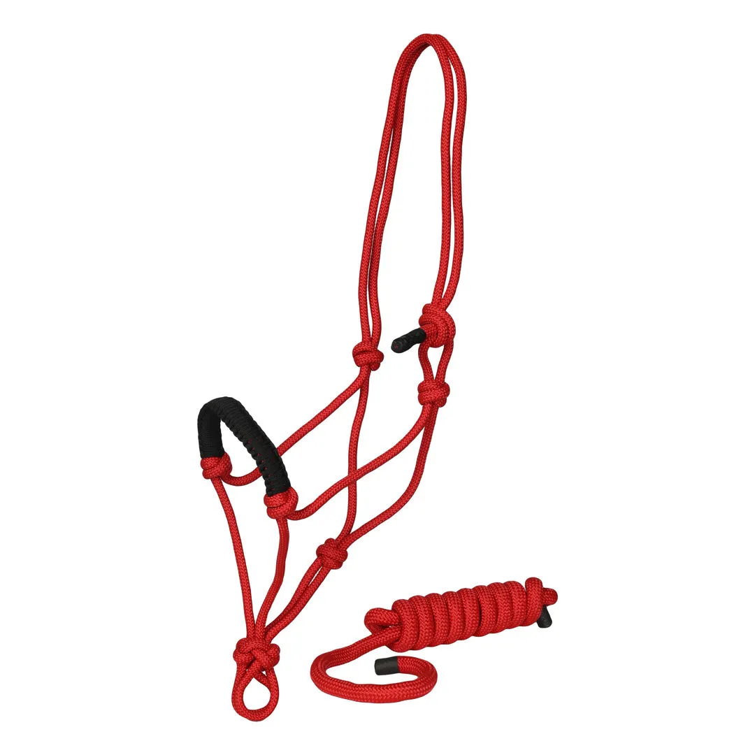 TuffRider Rugged touwhalster met touw rood