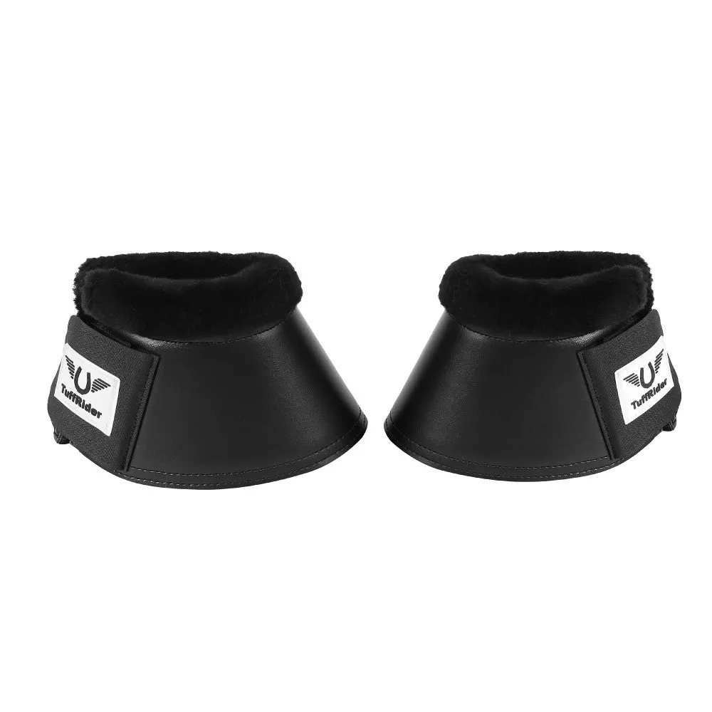 TuffRider Over Reach springschoenen zwart Large fleece