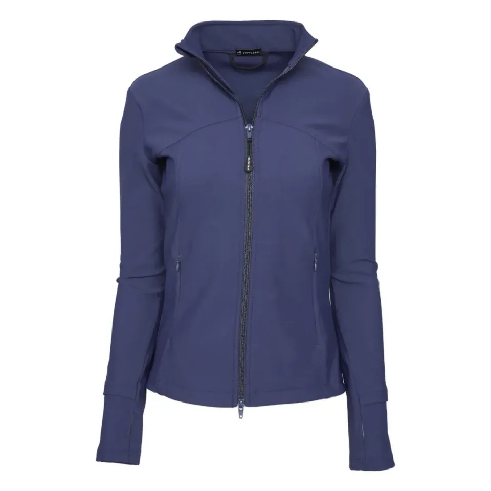 Dapplebay Sport Fit rijjas Purple Dusk paars compressie