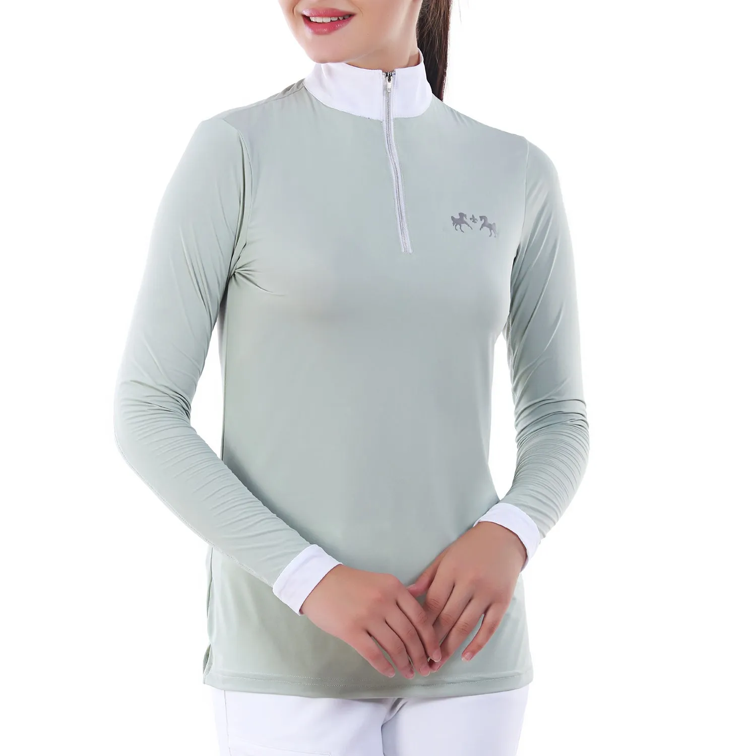 Equine Couture Icefil zonshirt dames zwart