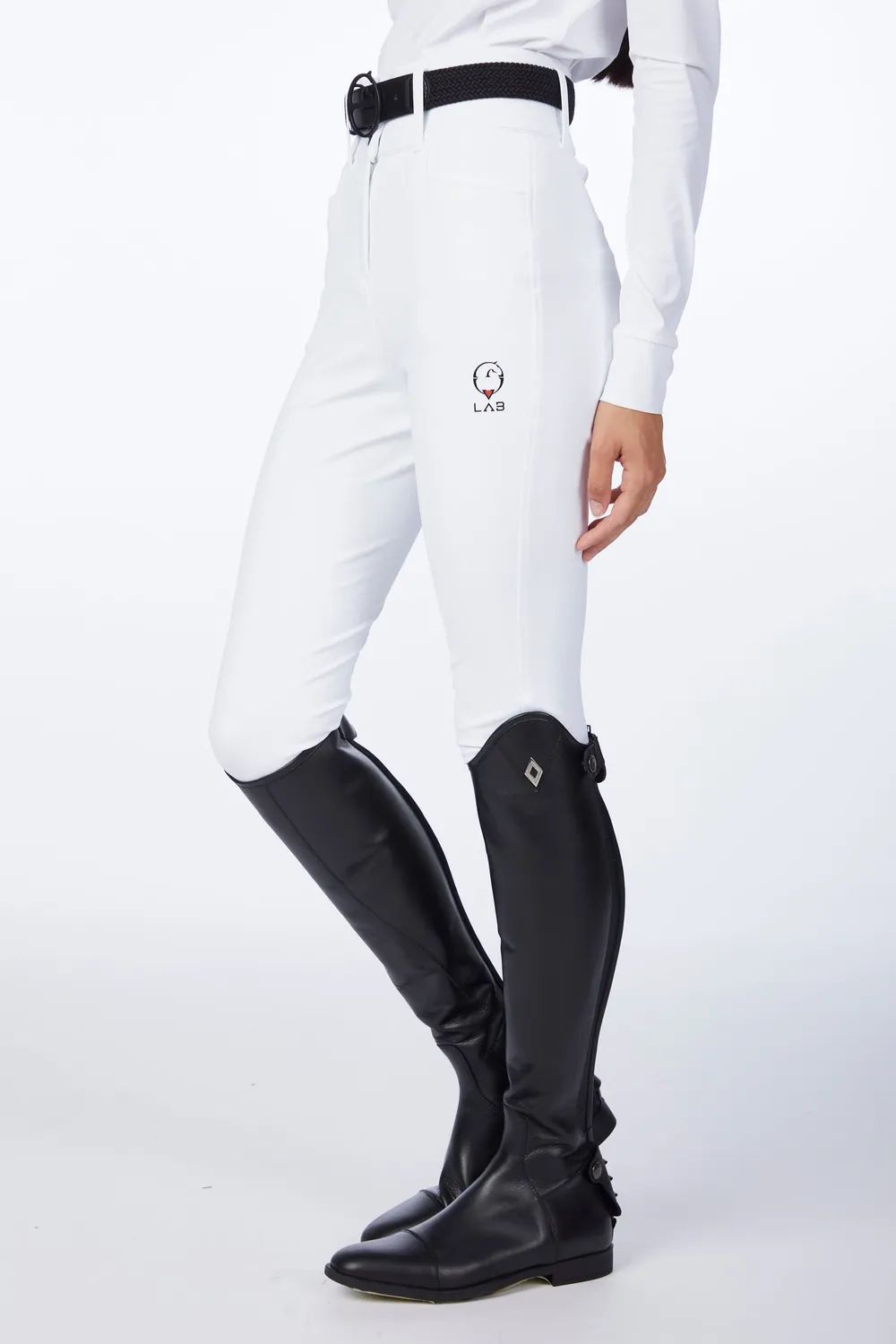 Vestrum Bellatrix rijbroek full grip black high waist
