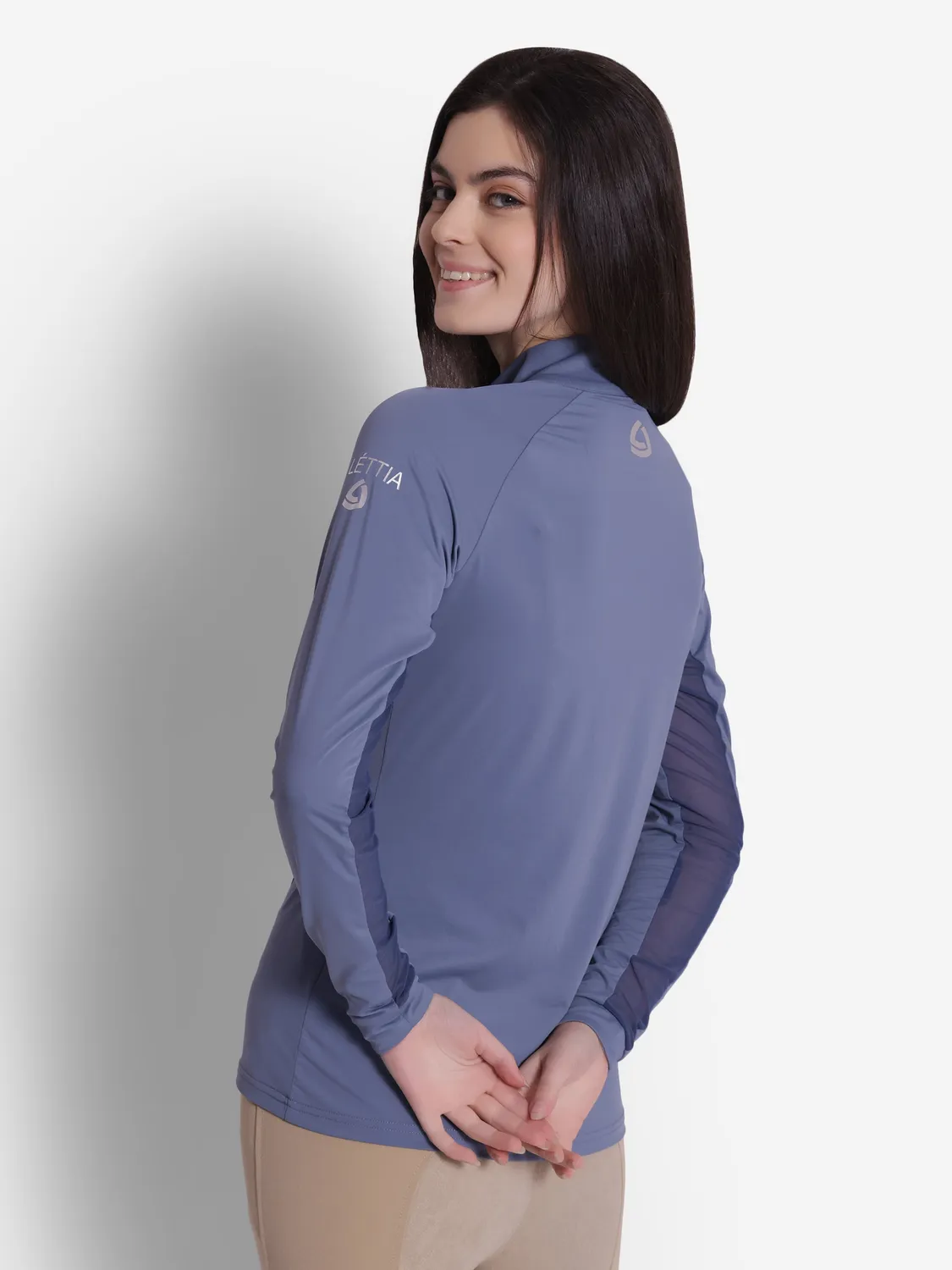 Lettia EquiFine zonneshirt dames lange mouw UPF50+