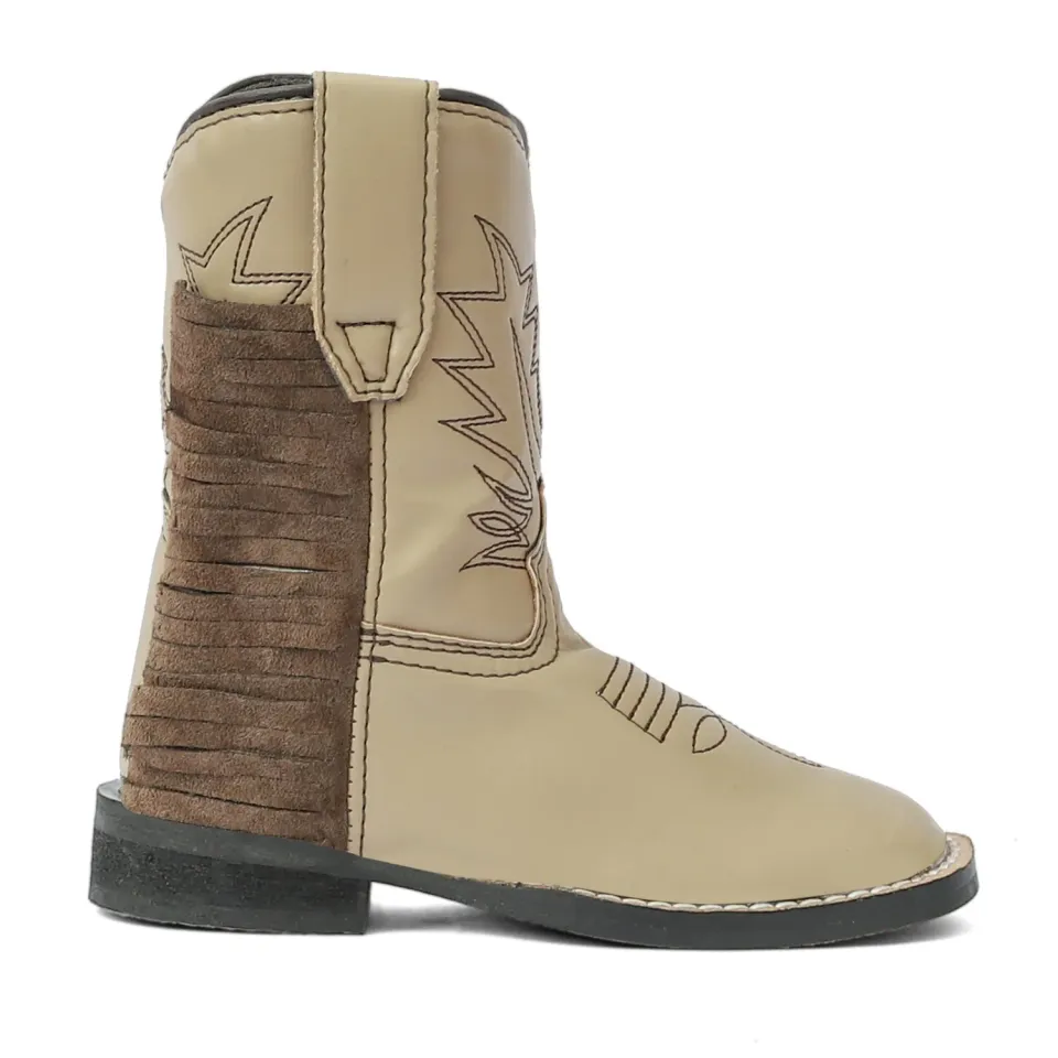 TuffRider Fringe Bootie westernlaarsjes tan kids