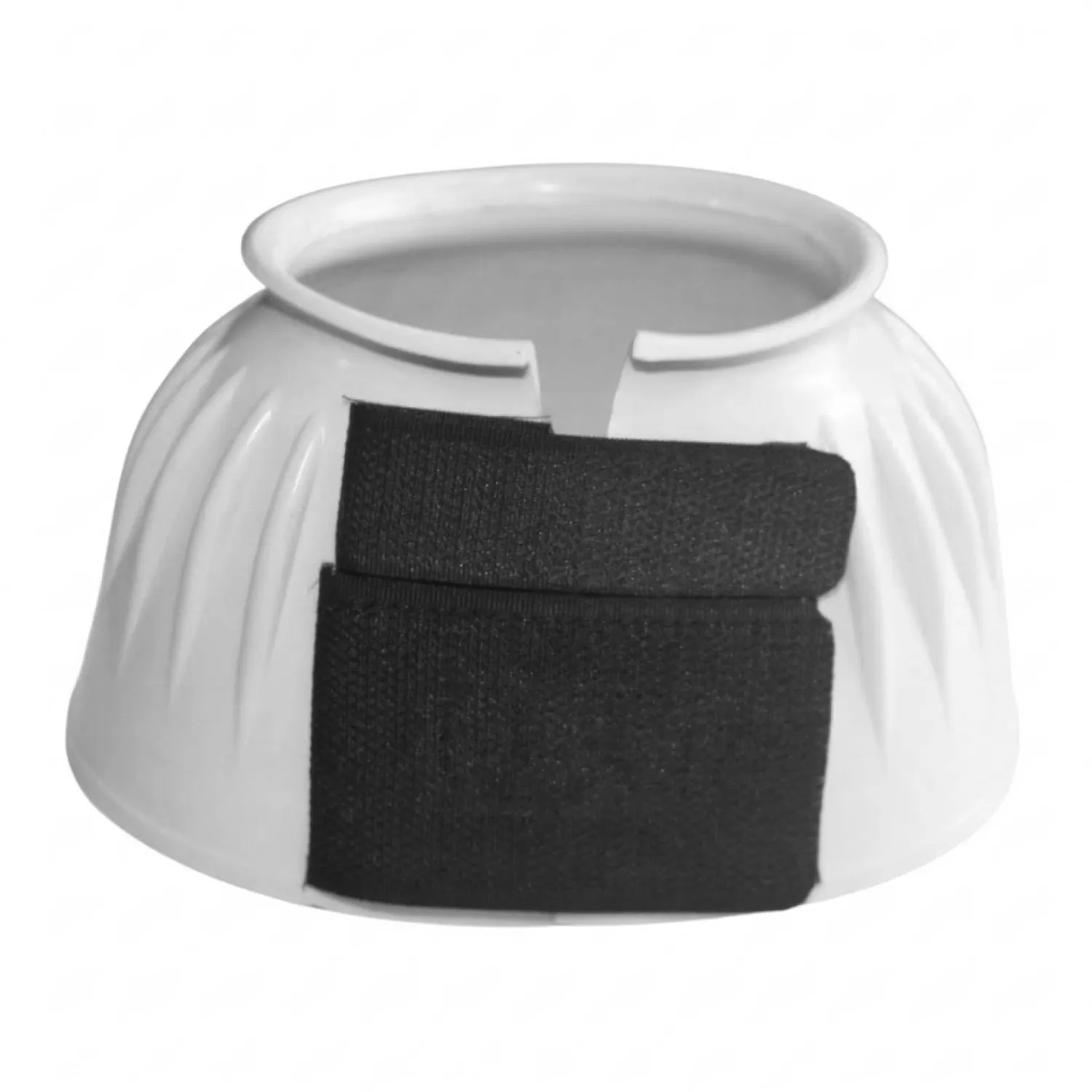 TuffRider Ribbed Rubber springschoenen zwart klittenband