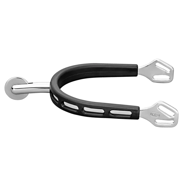 Herm Sprenger Ultra Fit Extra Grip sporen 35 mm kogelwiel RVS