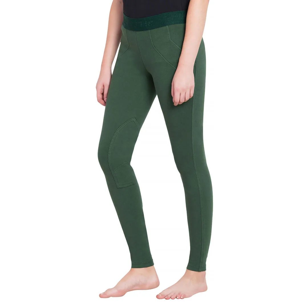 TuffRider Cotton Schoolers Rijlegging Zwart Katoen
