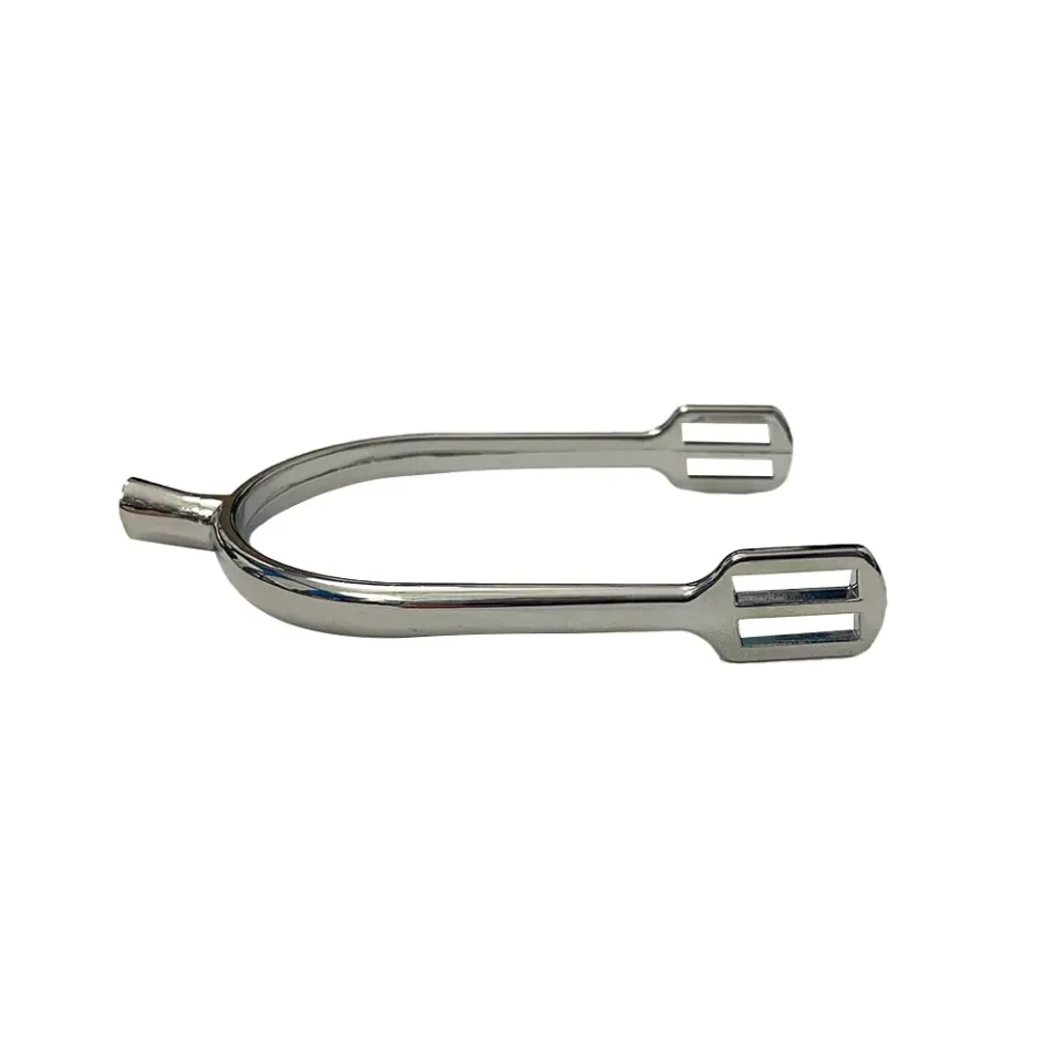 TuffRider Prince of Wales sporen zilver 20mm riempjes