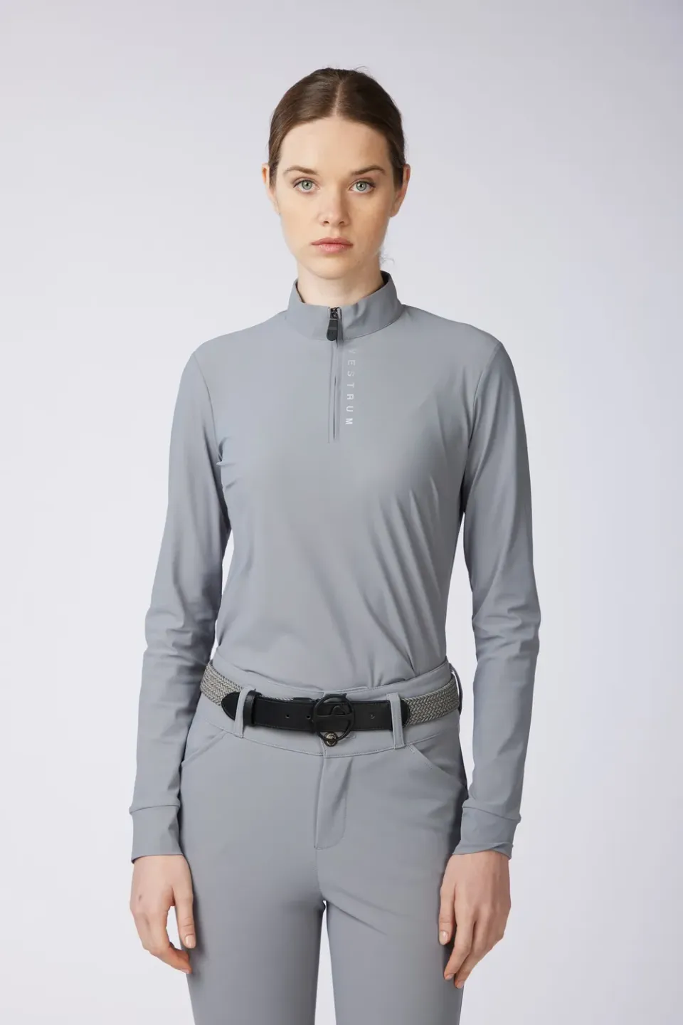 Vestrum Seattle Trainingstop Dames Steel Grey Half-Rits