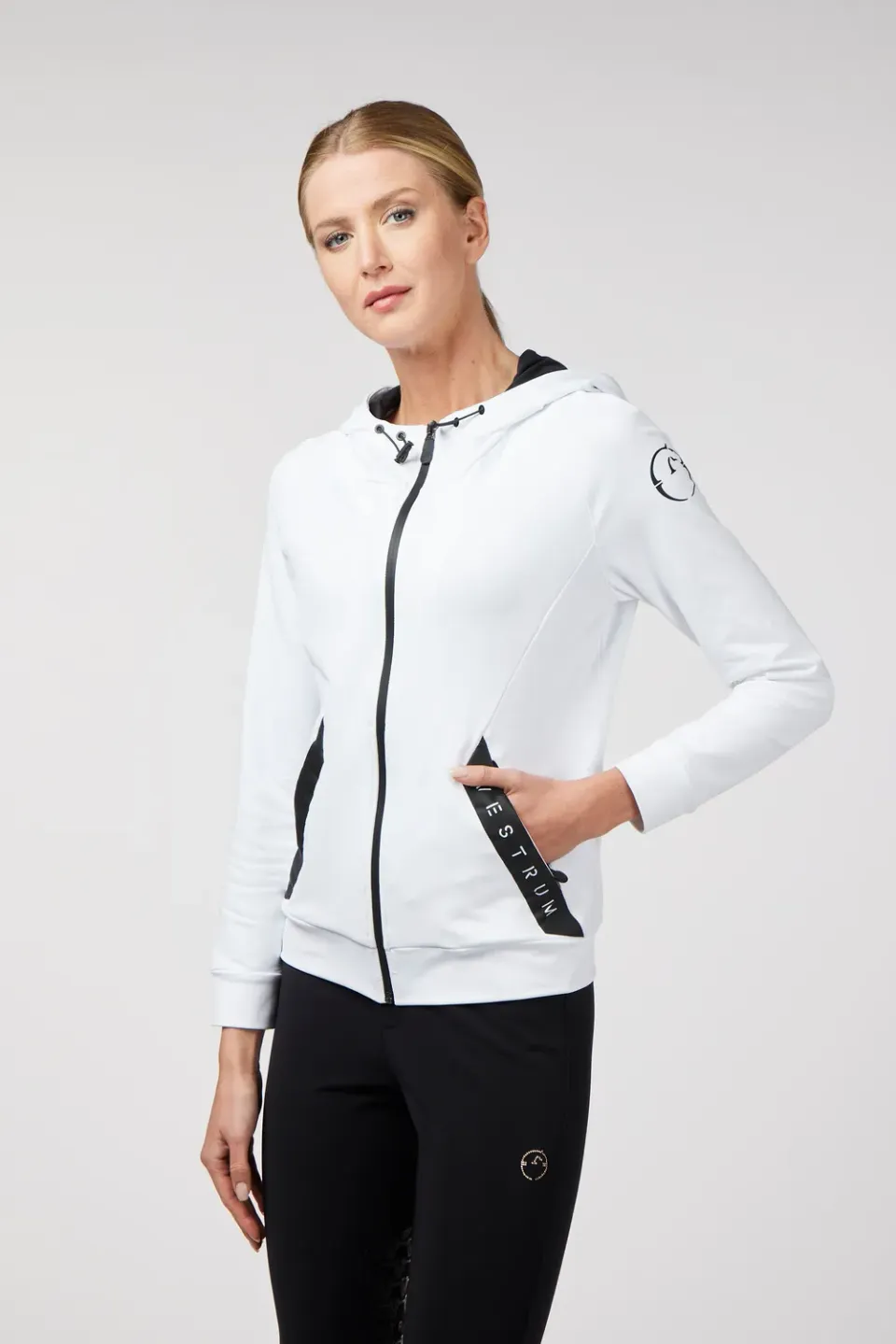 Vestrum Oristano sweater dames zwart bi-elastisch