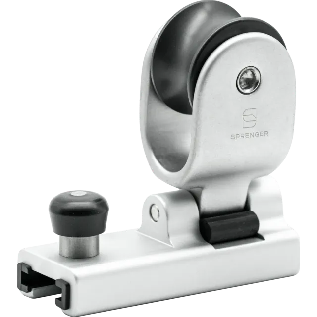 HS Sprenger Genuaslede Glijlager Rail 25x4mm Aluminium