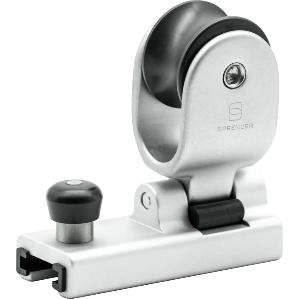 HS Sprenger Genuaslede Glijlager Rail 25x4mm Aluminium