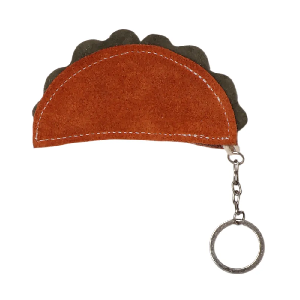 TuffRider Taco sleutelhanger buff suède