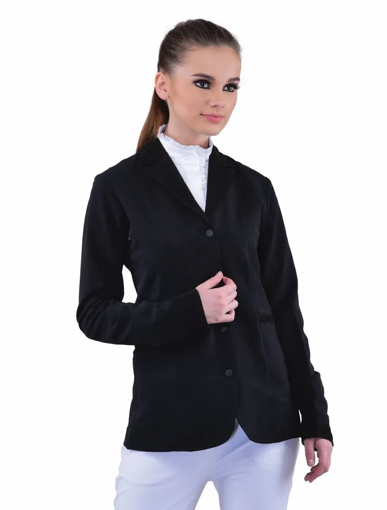Equine Couture Oslo dames wedstrijdjasje charcoal stretch