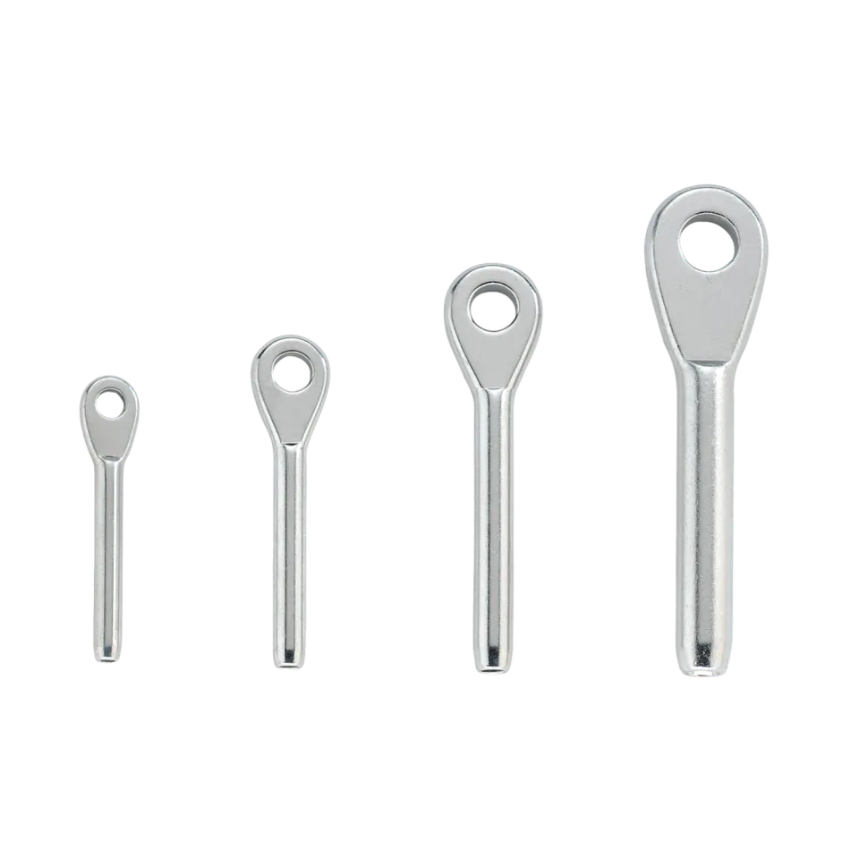 Sprenger oogterminal RVS M4 voor 2,5 mm draad