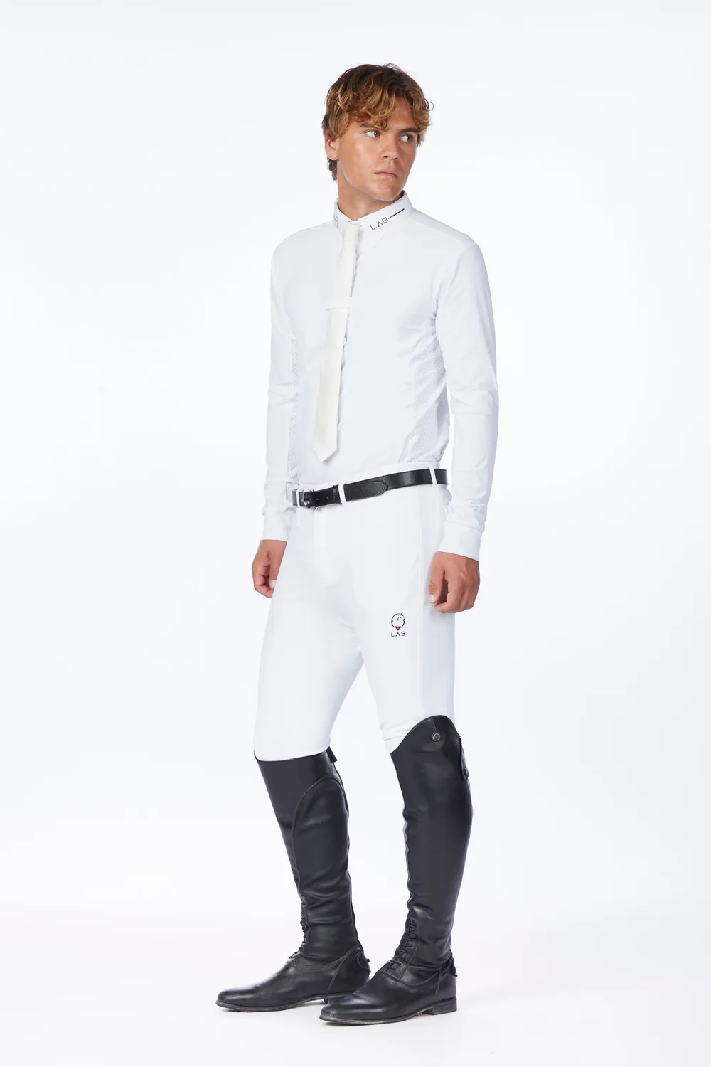 Vestrum Gemini Heren Wedstrijdshirt L.Mouw Wit Ademend