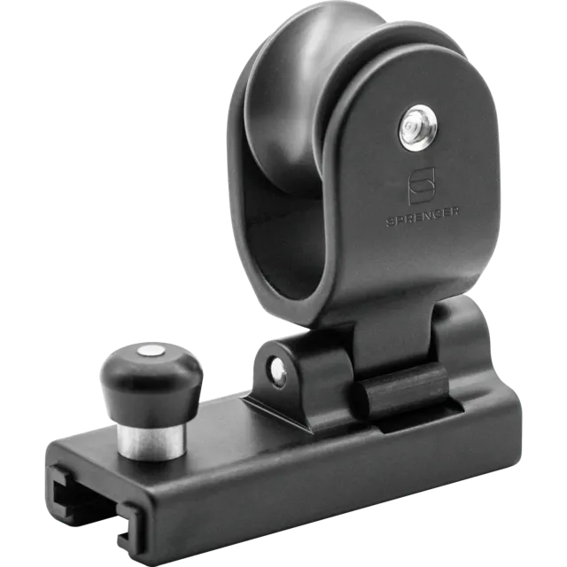 Herm Sprenger genuaslede glijlager rail 25x4mm zwart