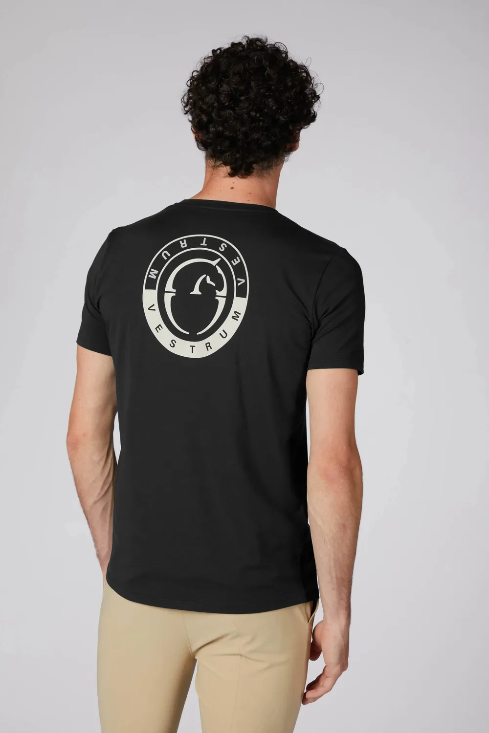 Vestrum Hasselt heren T-shirt stretchkatoen met logo